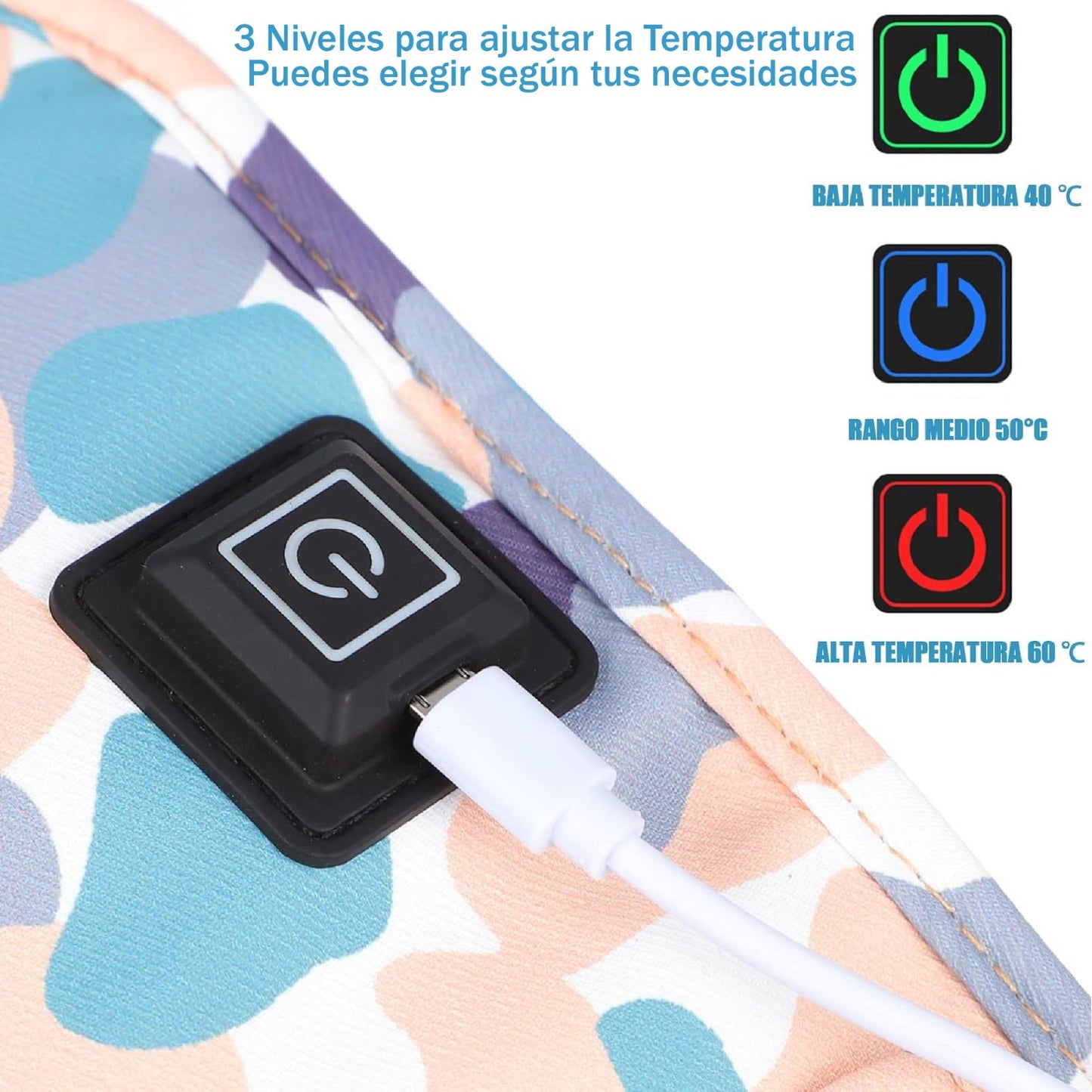 FAST WARM PRO - Calentador de teteros USB portátil recargable