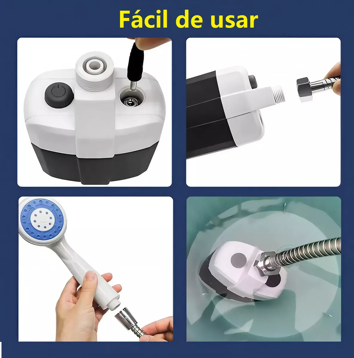 EASY SHOWER Ducha Regadera Portátil - Lleva limpieza y frescura a cualquier lugar