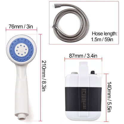 EASY SHOWER Ducha Regadera Portátil - Lleva limpieza y frescura a cualquier lugar