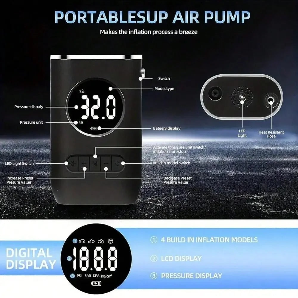 AIRMAX PRO - MINICOMPRESOR DE AIRE